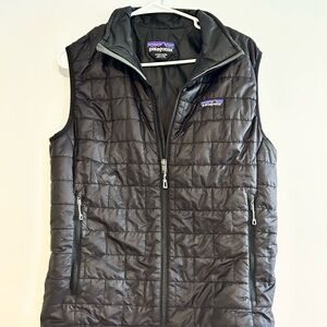 Patagonia Black Quilted Vest